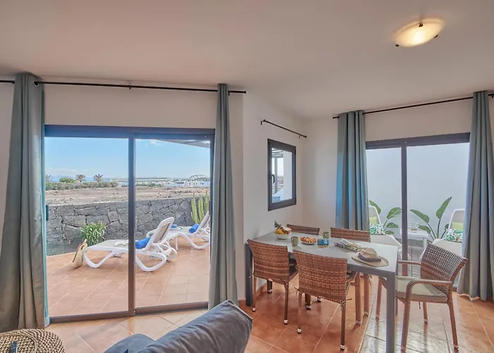 Tatil Evi Maria De Timanfaya - Sea And Mountains Views, Pool, Wifi, 15 Minutes Walk To Marina Rubicon Playa Blanca