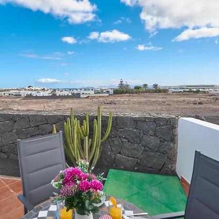Maria De Timanfaya - Sea And Mountains Views, Pool, Wifi, 15 Minutes Walk To Marina Rubicon 度假居 *