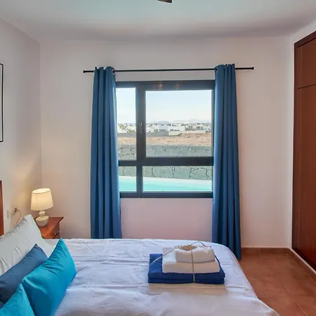 Maria De Timanfaya - Sea And Mountains Views, Pool, Wifi, 15 Minutes Walk To Marina Rubicon 度假居